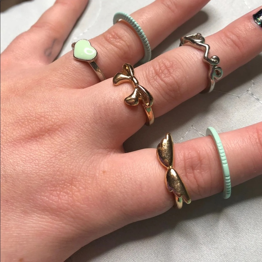 Set Of 6 Rings